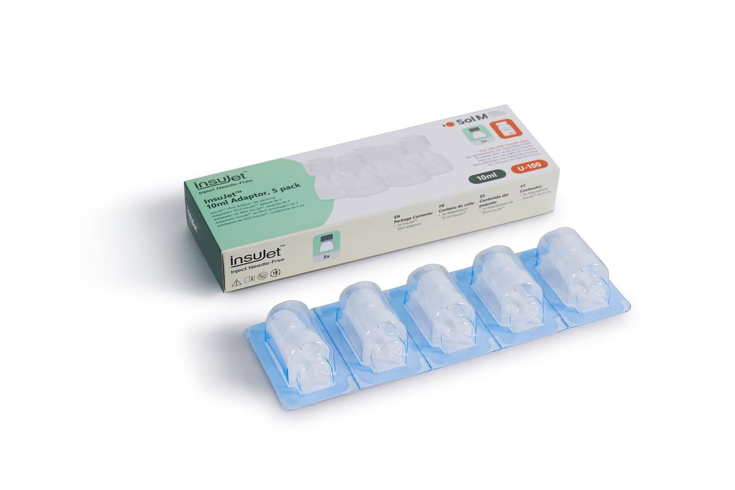 Kotak Adaptor InsuJet 10ml