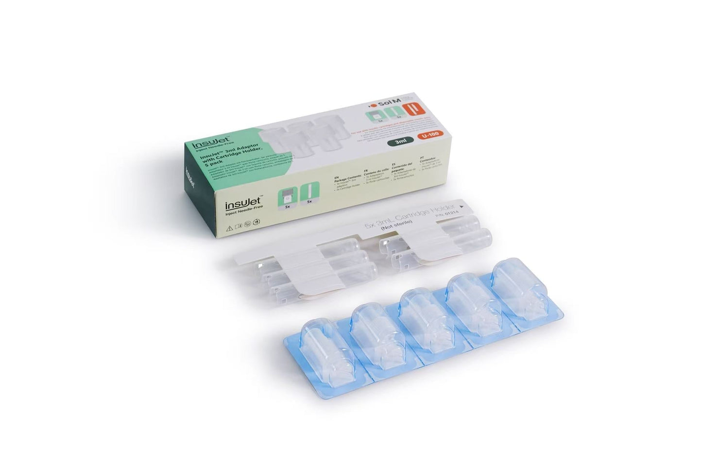 Kotak Adaptor  InsuJet™ 3ml