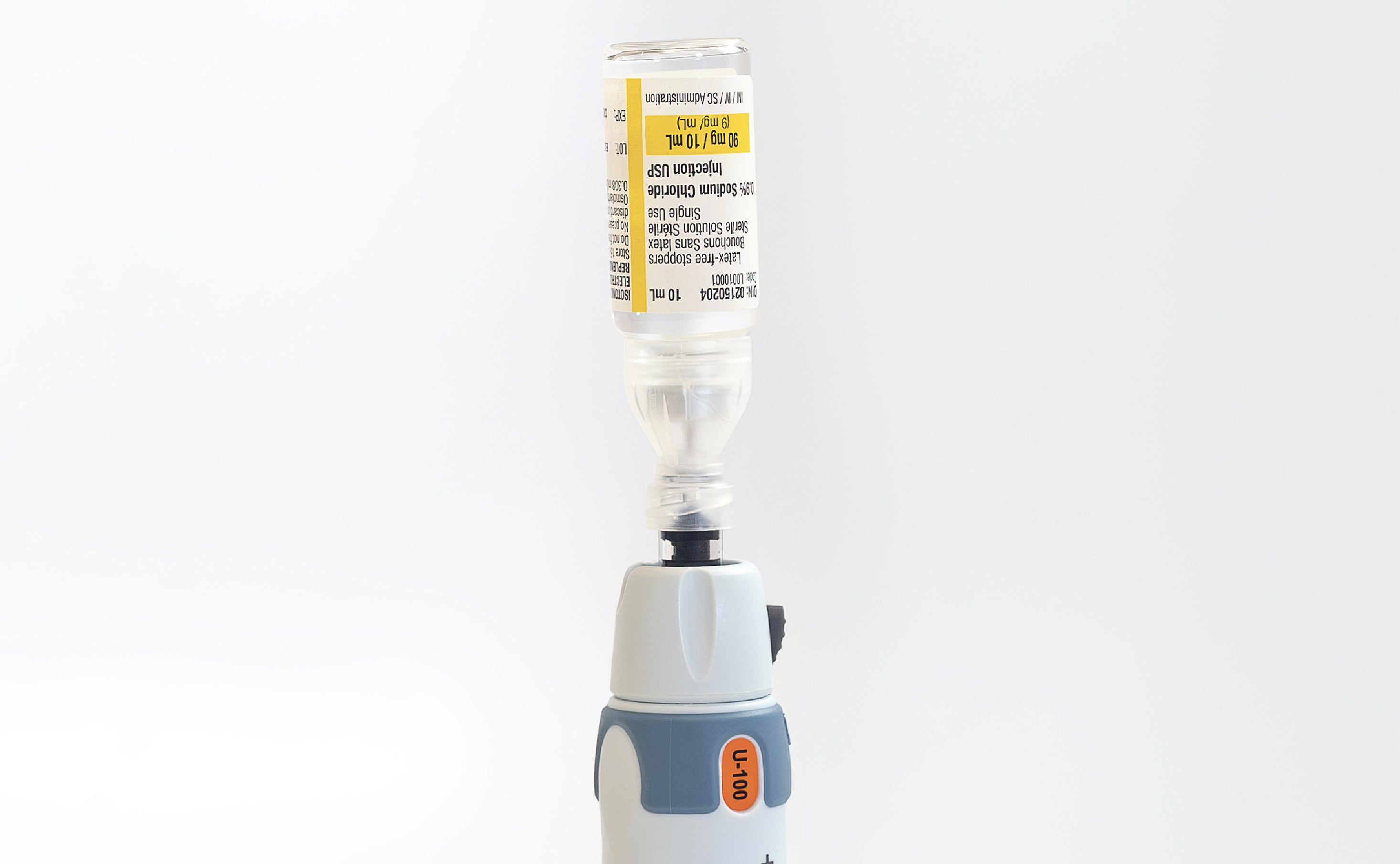 Load video: Draw insulin from a 10 ml vial